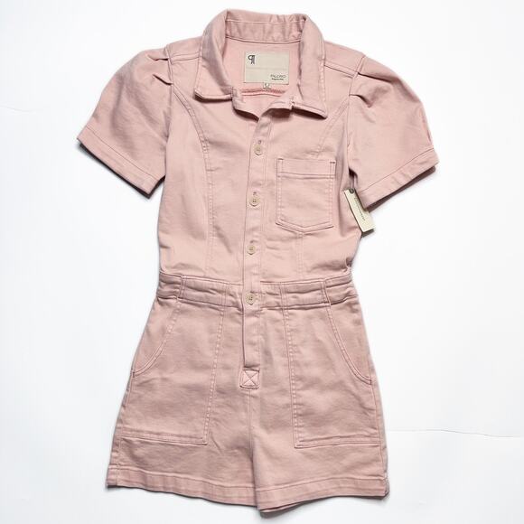 NWT Anthropologie Pilcro The Kit Utility Denim Short Sleeve Romper Playsuit 2 - Picture 14 of 14